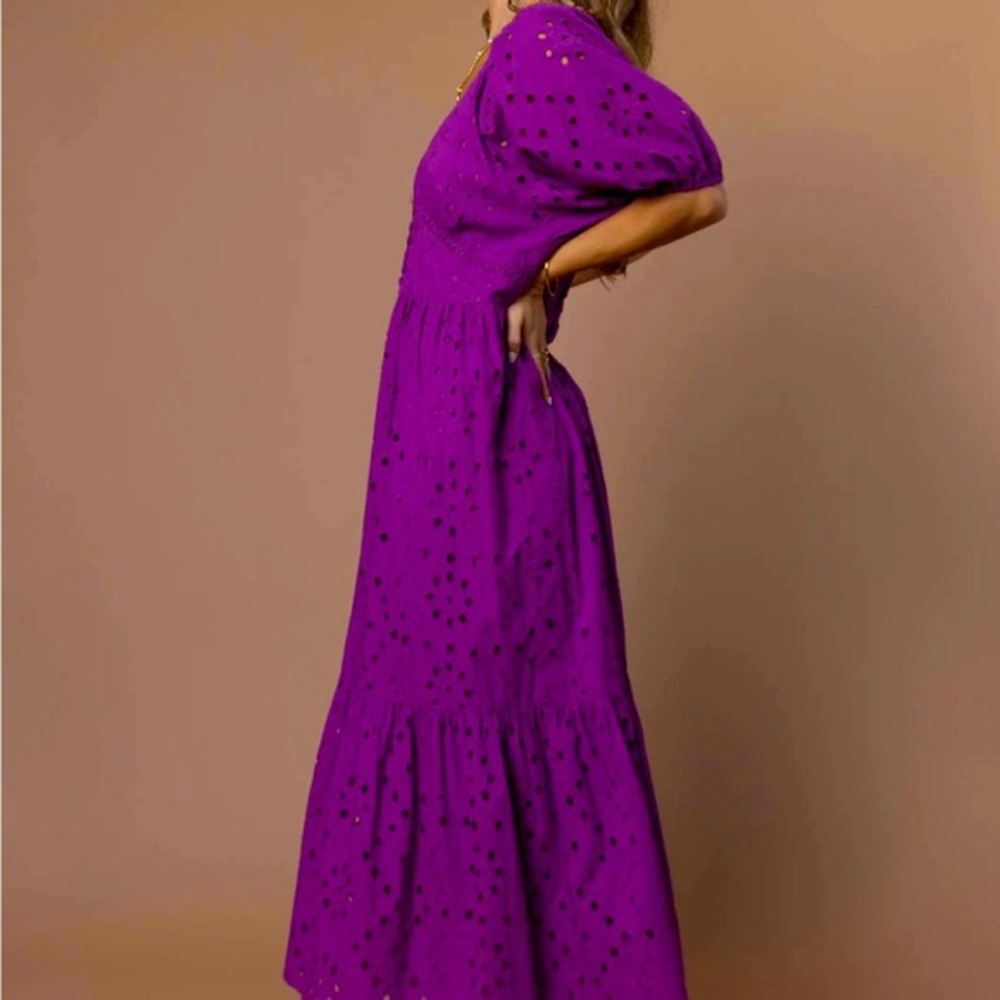 Bohme Willa Dress magenta size medium